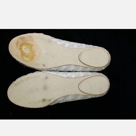 Kelsi Dagger Weave Bow Toe Slip On Shoes Size 7.5M. - Picture 9 of 9